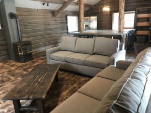 glacier highline rustic cabin vrbo rental onsite