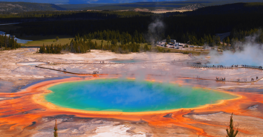 Grand Prismatic Spring Yellowstone