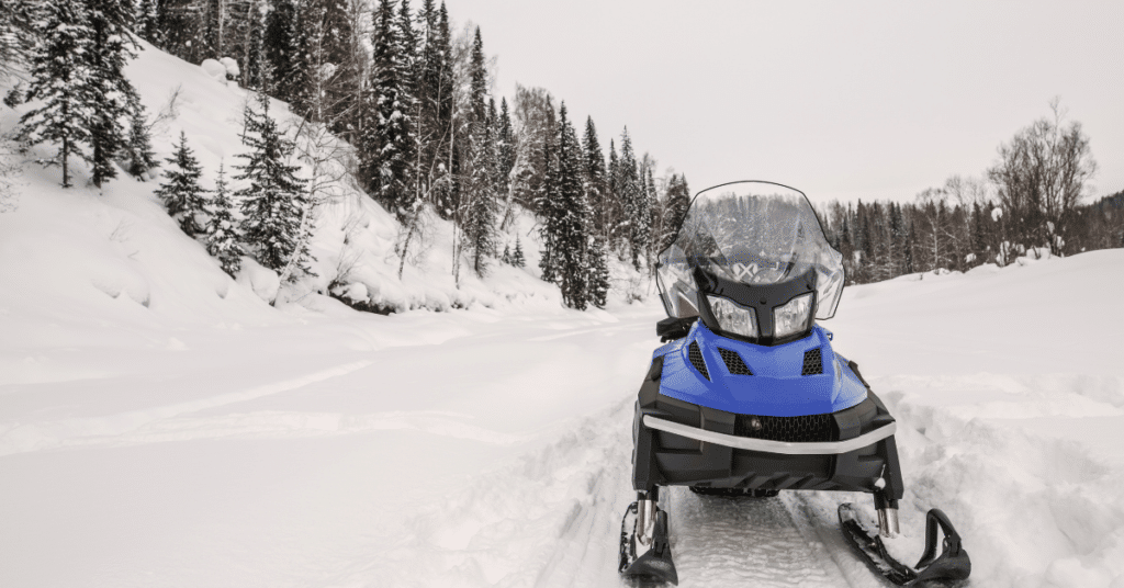 Snowmobile Glacier 