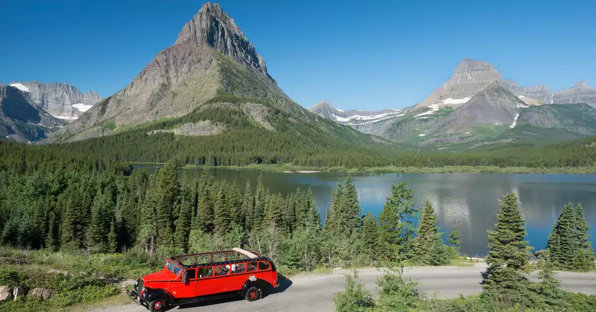 Red Bus Tour Glacier National Park - Glacier Highline