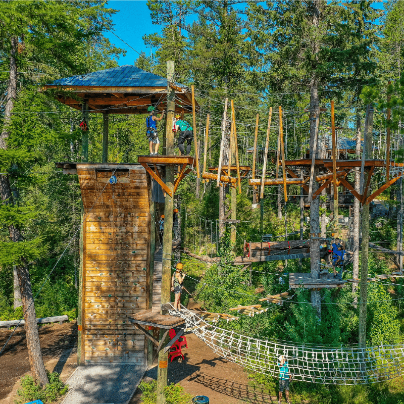 Aerial Adventure & Zipline Park - Glacier Highline