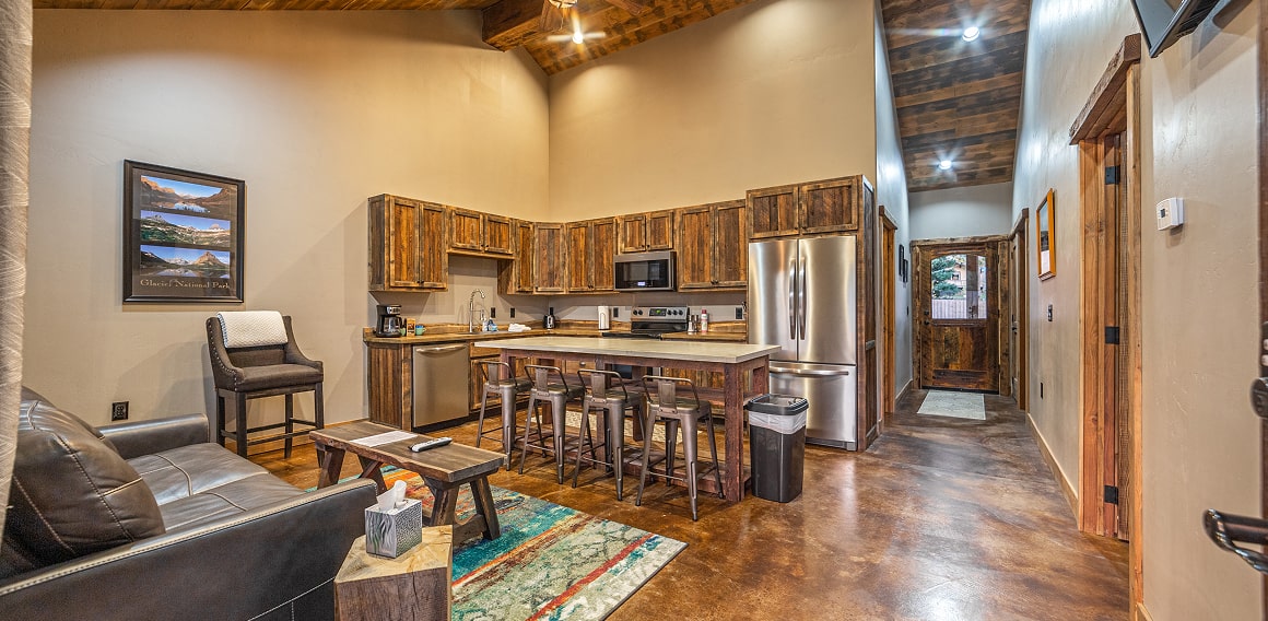 townhome condo rental - buidling 338 interior
