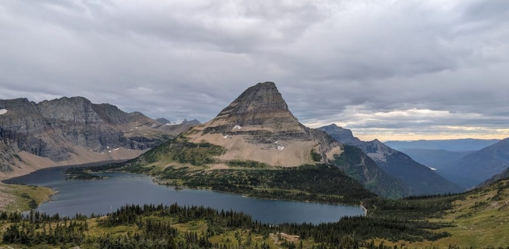 hidden lake overlook - glacier national park