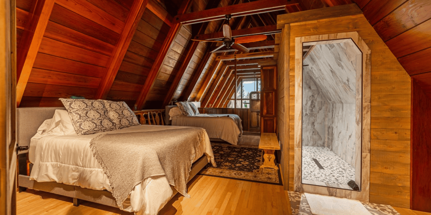 Vacation Rental Glacier National Park - Hebron House bedroom view